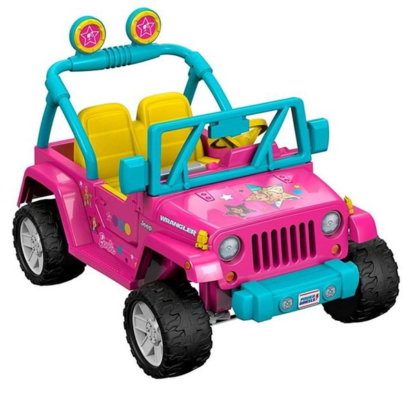 Fisher-Price FFR86 Power Wheels Barbie Jeep Wrangler | Wish