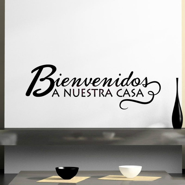 Bienvenidos a nuestra casa | Sticker