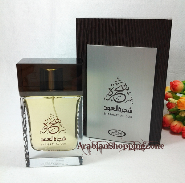 Alrehab Al Rehab Shajarat Al Oud 75ml Agarwood Attar Spray Perfume عطر شجرة العود من الرحاب للعطور Wish