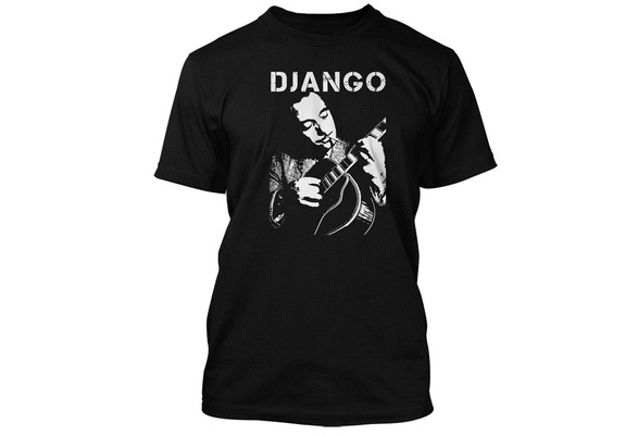 Django Reinhardt Jazz Guitar Men s T Shirt Cotton T shirt Wish