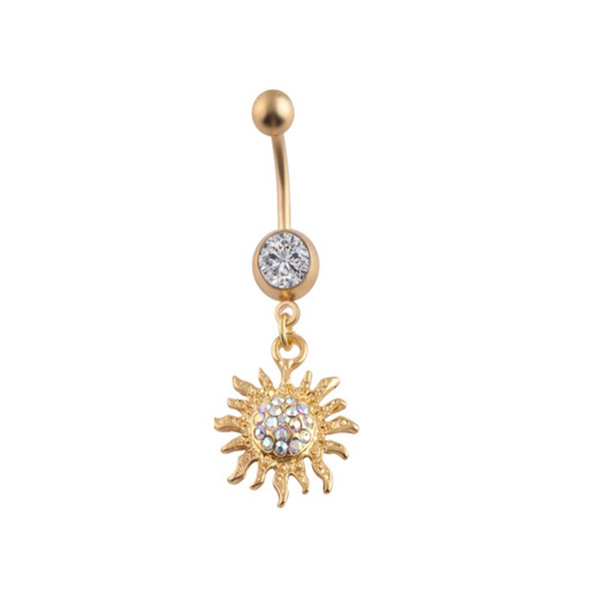 Sun hot sale belly ring