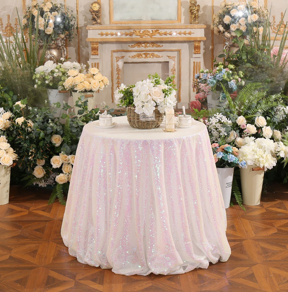 Wedding Banquet Round Table Decoration, Round Table Birthday Party