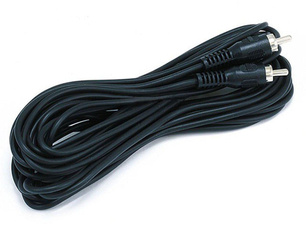 singlercaaudiocable, monoprice, black, audiocablesrca35mm