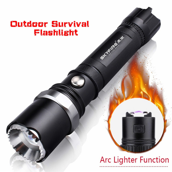 arc lighter flashlight