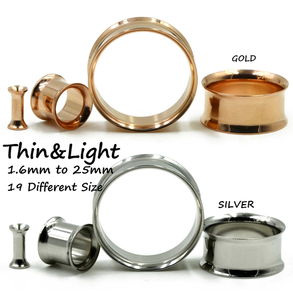 Piercing Per Orecchio A Anello Titanio - Luna Gioielli