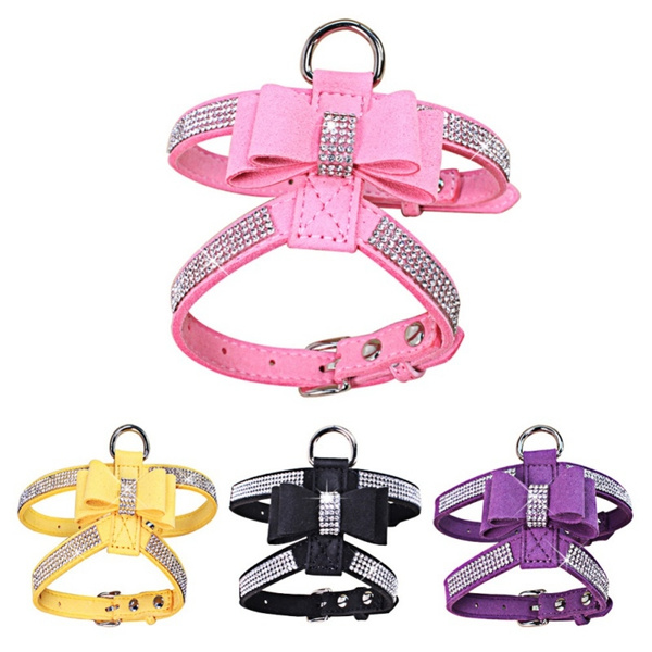 bling dog harness