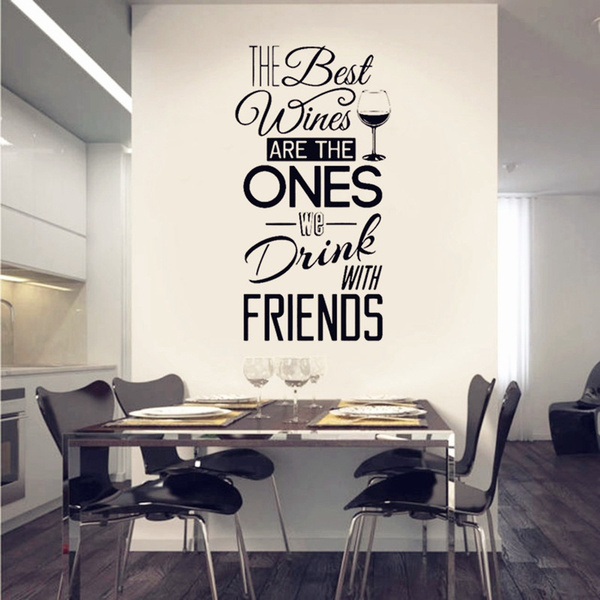 Friends - Famous quotes Wall Mural