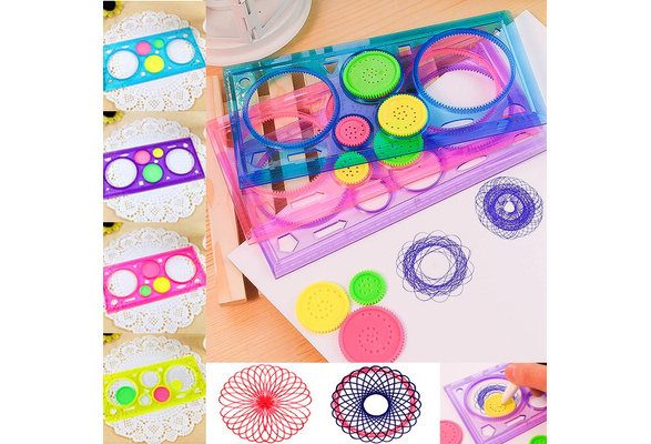 Spirograph Geometric Ruler Drafting Tools for Kids - Kid Loves Toys