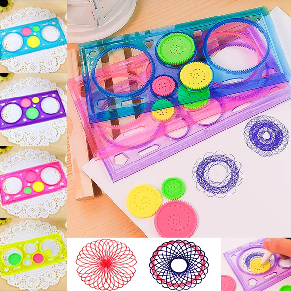 Multifunctional Spiral Ruler: Educational Drawing Tool For