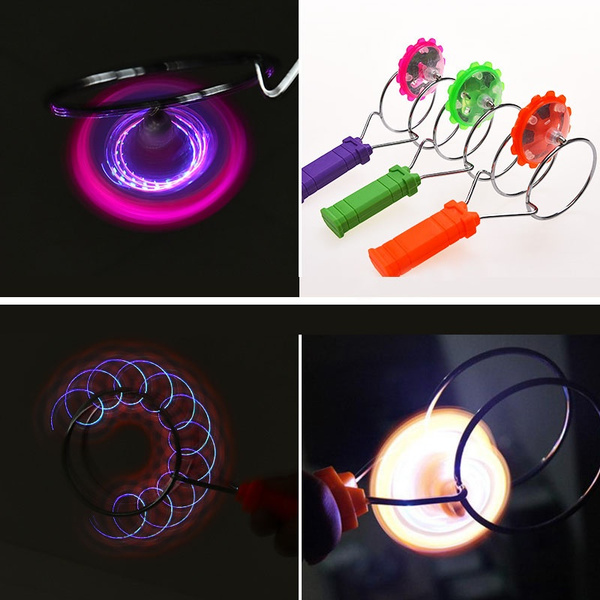 light up magnetic gyro wheel