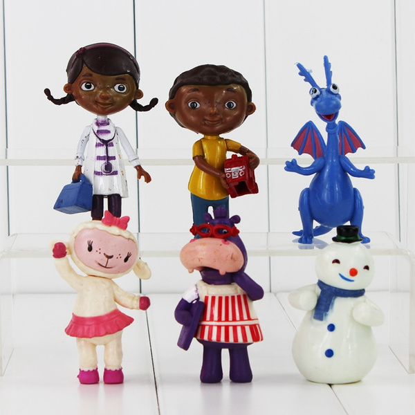 Disney Doc McStuffins Dragon Chilly Snowman Hallie Hippo Lambie Plush Toy Doll