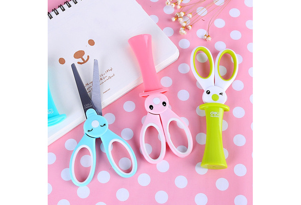 Children Scissors Lollipop Shape Cute Kawaii Scissors Kids Gift School DIY  Tool School Office Supplies