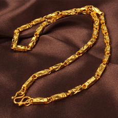 mennecklacechaingold, Men  Necklace, Jewelry, Chain