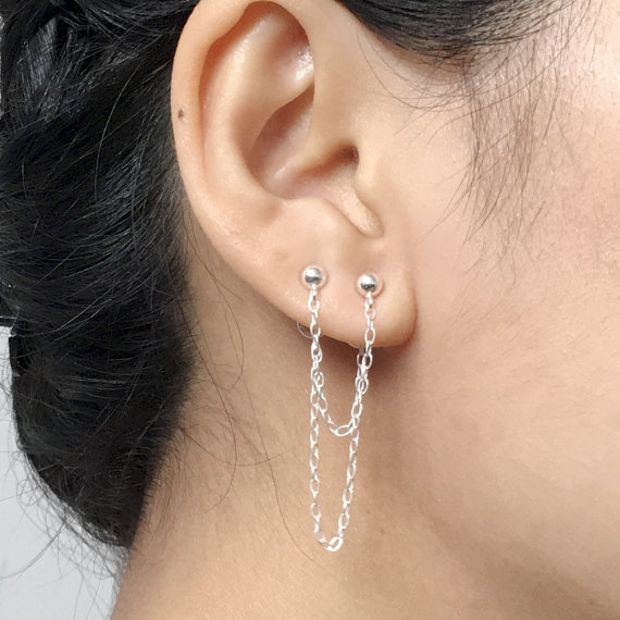 Shop Double Chain Earrings with great discounts and prices online - Jan  2024 | Lazada Philippines