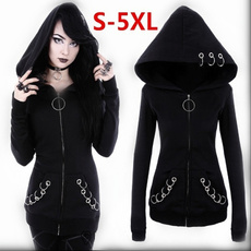 blouse, Goth, Fashion, hooded