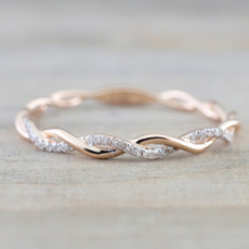 stackablering, gold, Engagement Ring, 14k Gold