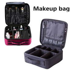 New High Quality Professional Empty Makeup Organizer Cosmetic Case Travel Large Capacity Storage Bag Suitcases