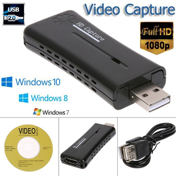 Mini Portable Usb 2 0 Port Hd Video Capture Card Fhd 1080p Hdmi Monitor Video Capture Card For Pc Computer Wish