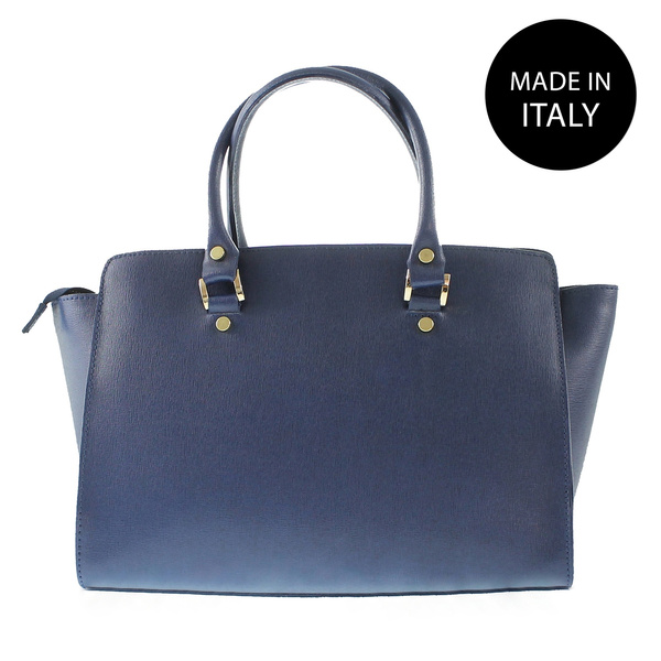 Chicca Borse Womans elegant handbag genuine leather