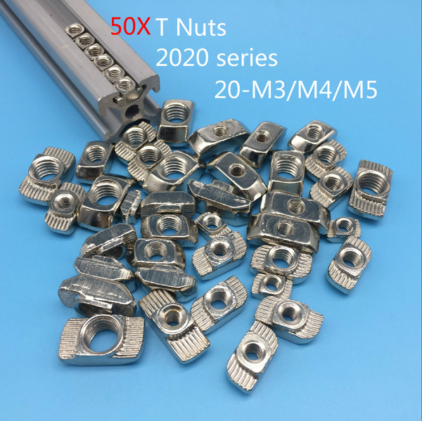 1 Pcs T-Nuts T Slot Nuts Hammer Head For Aluminum Profile 20 30 40 - View #3