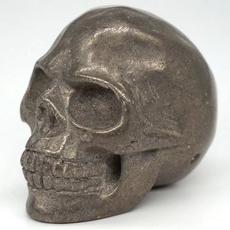 Decor, ironpyrite, Iron, skull