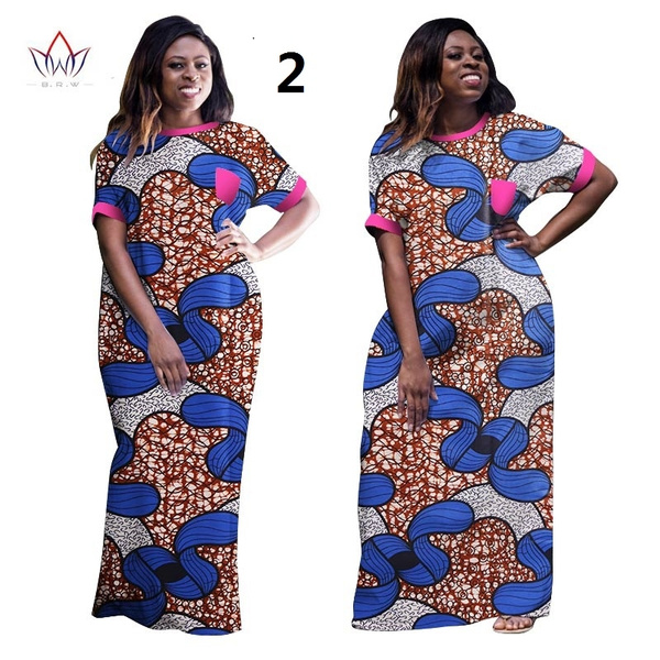 Wholesale African Dresses for Women Dashiki Ropa Africa Traditional Clothing  African Robe Long African Print Dresses WY998 | Wish