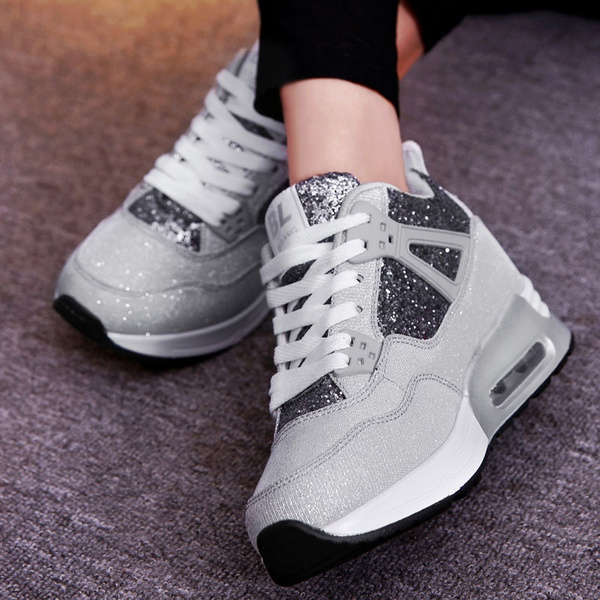 Womens Casual Breathable Shoes Increased Shoes Leisure Sneakers ...