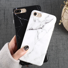 Luxury Marble Pattern Soft TPU Scrub Phone Case For iPhone 6s 6 7 8 Plus X Case Cover For Black/White Back Cover Phone Accessories Coque