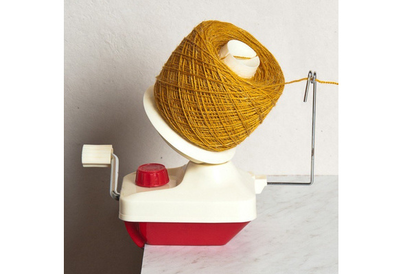 DIY Hand Operated Knitting Roll String Yarn Fiber Wool Thread Ball Winder  Holder