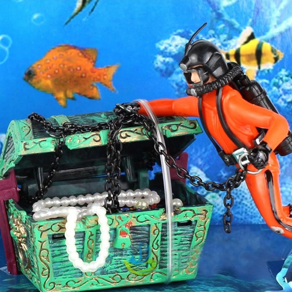 underwater treasures aquarium decorations