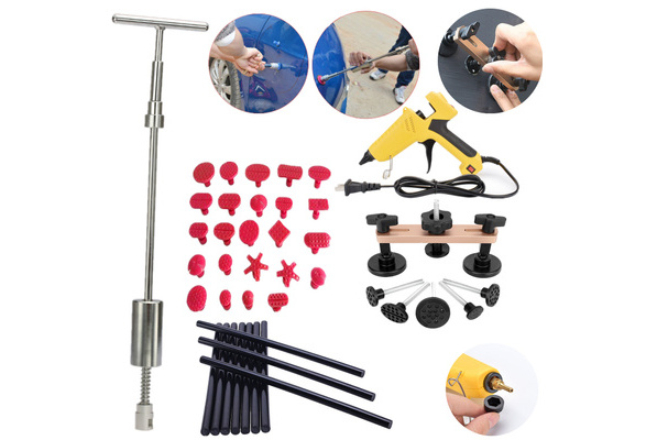 Dent Puller Kit Car Dent Removal Car Body Dent Removal Dent Removal Auto Body Dent Puller Paintless Dent Remover Car Repair Kit Car Body Dent Repair Paintless Dent Removal Dent Tools Car