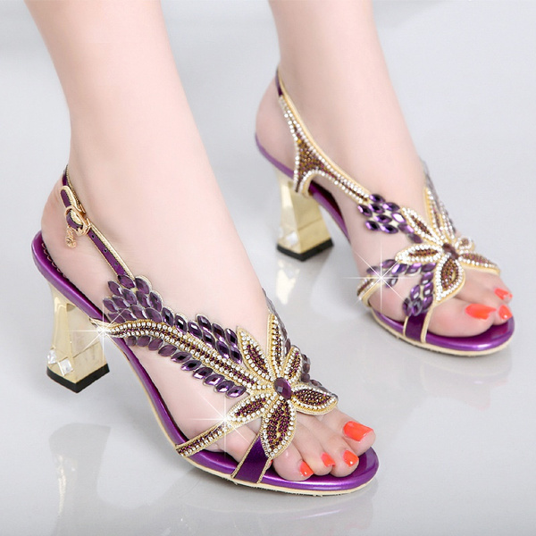 Sexy Diamond Dress Party Women Shoe Sling Back High Heel Sandals - China  Sexy Diamond Dress Party Women Shoe Sandal and Sling Back High Heel Sandals  price | Made-in-China.com