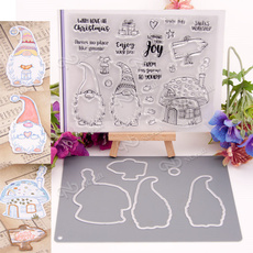 Santa Claus Metal Cutting Dies Stencils for DIY Scrapbooking Photo Album Stamps Decorative Embossing DIY Paper Cards 