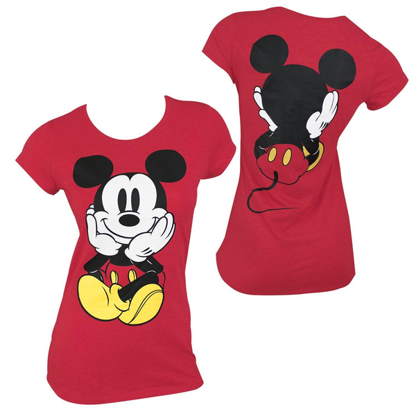 Mickey mouse shirt sales red