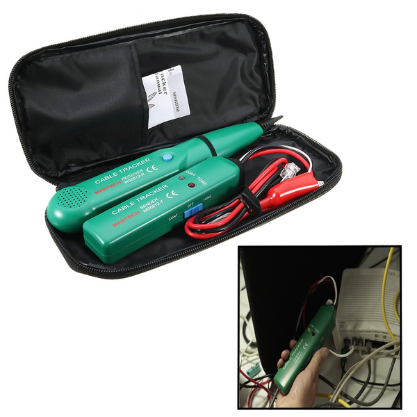 MS6812 Cable Finder Tone Generator Probe Tracker Wire Network Tester Tracer Kit 