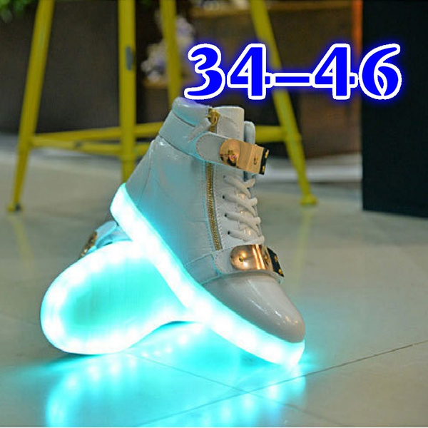  PYYIQI LED Light Up Shoes for Women Men Sports LED Shoes  Dancing Sneakers Low-Top USB Charging Shoes for Kids | Fashion Sneakers