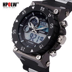 Men Fashion Sport Shock Watches Luxury Brand HPOLW Men's Quartz