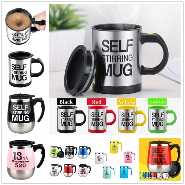 Automatic Self Stirring Mug Coffee Cup Mixer Tea Home Insulated
