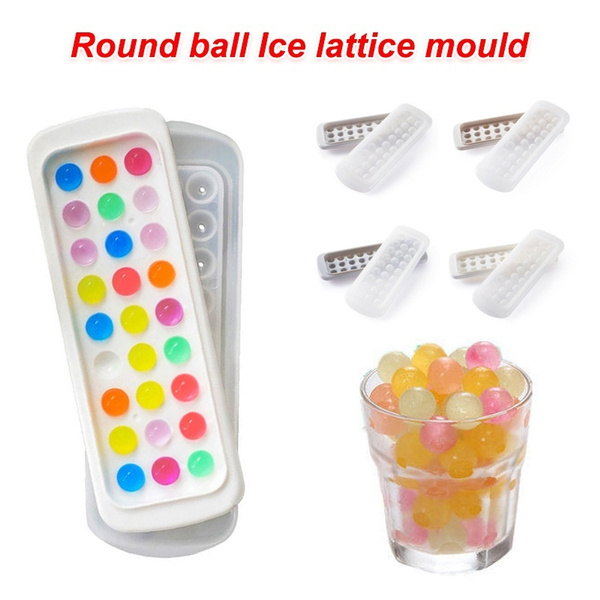 Small Round Ball Mould Drink Sphere Ice Cream Cube Maker Tray Mold