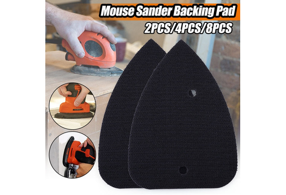 Mouse Sander Replacement Backing Pad, Replaces OE # 577044-01, Pack of 2,  for Black & Decker MS500, 11667, 11670, 11680, Craftsman 900116700,  900116670