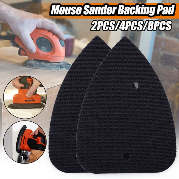 Mouse Backing Sanding Pad Replacement 577044-01 for Black Decker MS500 Craftsman 