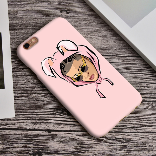 Bad Bunny Face Print iPhone Case For iPhon 6 6S 6 Plus 6S Plus 7 7 Plus 8 8 Plus X 3D Wrap Case