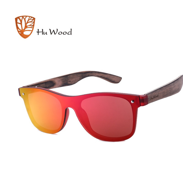 HU WOOD 2018 nueva llegada mujeres gafas de sol con montura de plástico  auriculares de madera rectangulares gafas de sol polarizadas para hombres  GR8021 | Wish