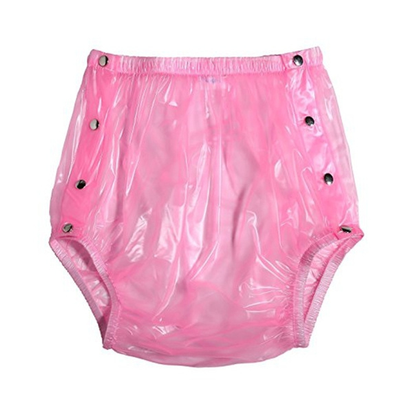 Plastic deals diaper pants