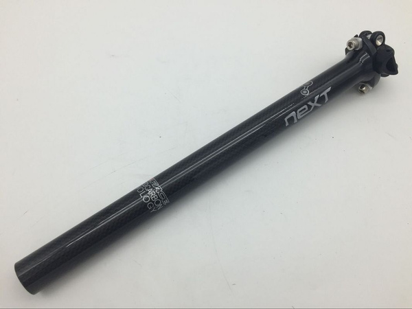 Mountain/Road full Carbon Fibre + aluminum head Bike Seatpost 27.2 30.8 ...