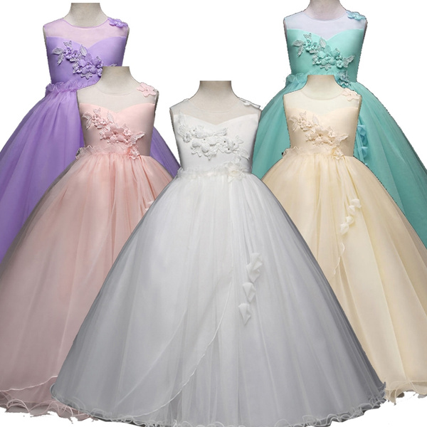 wedding teenage girl party dresses