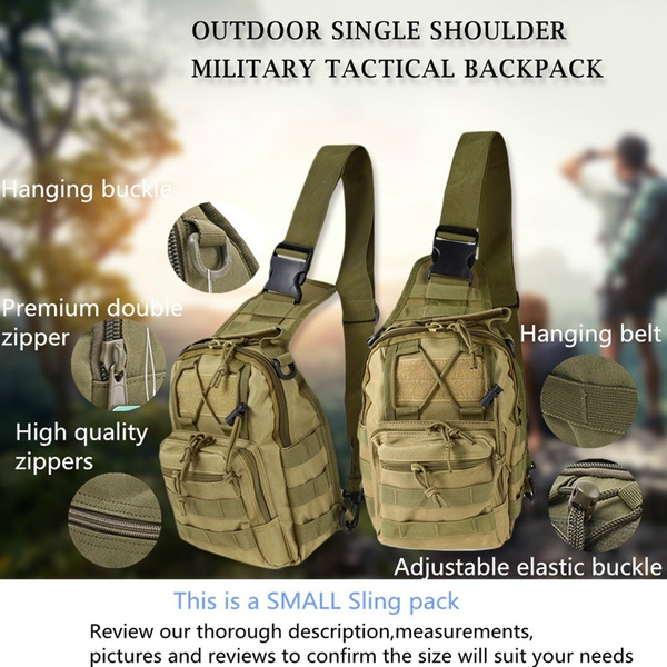 Outdoor Military Tactical Shoulder Camping Hiking Camouflage Hunting Backpack 