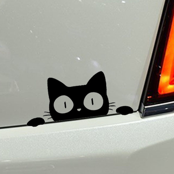 Peeking Cats VINYL Decals Sticker BUY 2 GET 1 FREE 