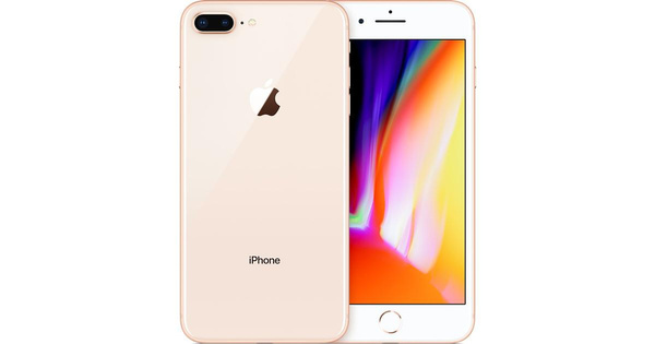 Refurbished Apple iPhone 8 Plus 64GB Gold LTE Cellular Straight