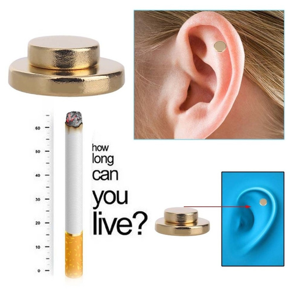 Auricular Quit Smoking Acupressure Patch No Cigarettes Health